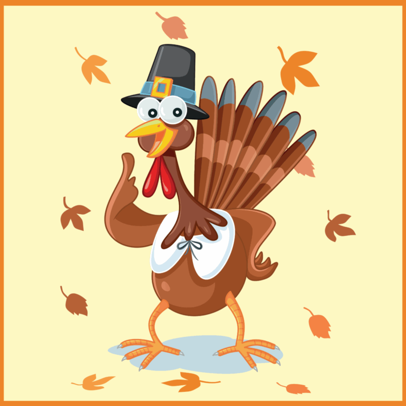 pilgrim turkey cartoon